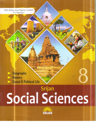 SRIJAN SOCIAL SCIENCE CLASS -8(English, Paperback, RENU VERMA)