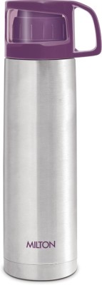 MILTON GLASSY 1000 1000 ml Flask(Pack of 1, Purple, Steel)