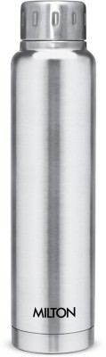MILTON Insulated Steel Bottles Elfin Thermosteel 500 ml ml Steel Plain 500 Ml Bottle(Pack of 1, Silver, Steel)