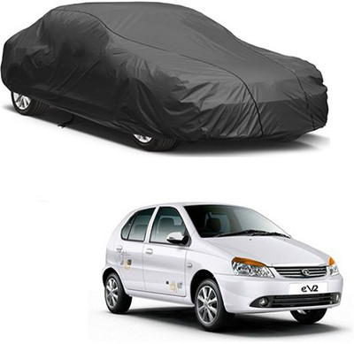 Flipkart SmartBuy Car Cover For Tata Indica eV2 (Without Mirror Pockets)(Black, For 2017 Models)