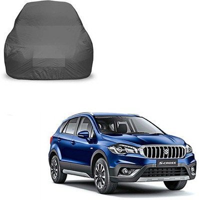 Flipkart SmartBuy Car Cover For Maruti Suzuki S-Cross (Without Mirror Pockets)(Black, For 2017 Models)