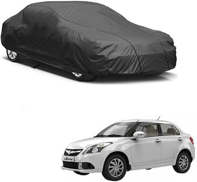 Flipkart SmartBuy Car Cover For Maruti Suzuki Swift Dzire (Without Mirror Pockets)(Black, For 2017 Models)