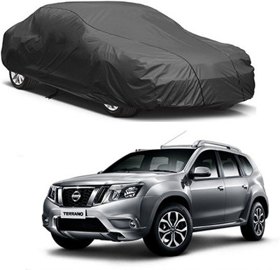 Flipkart SmartBuy Car Cover For Nissan Terrano (Without Mirror Pockets)(Black, For 2017 Models)