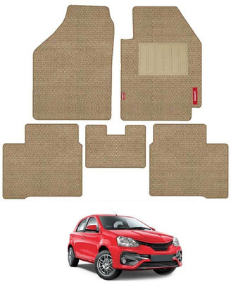 elegant Polypropylene Standard Mat For  Toyota Etios Liva(Beige)