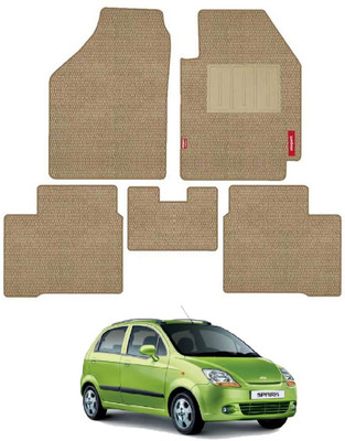 elegant Polypropylene Standard Mat For  Chevrolet Spark(Beige)