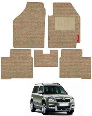 elegant Polypropylene Standard Mat For  Skoda Yeti(Beige)