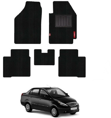 elegant Polypropylene Standard Mat For  Tata Manza(Black)