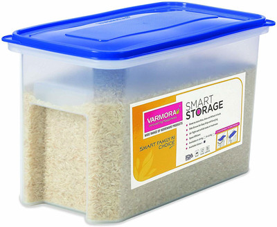 VARMORA Plastic Grocery Container  - 12 L(Pack of 2, Blue)