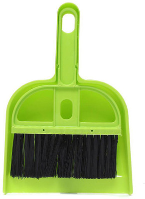 Webshoppers Multipurpose Plastic Mini Supdi Dustpan and Brush Broom Cleaning Set Plastic Dustpan(Multicolor)