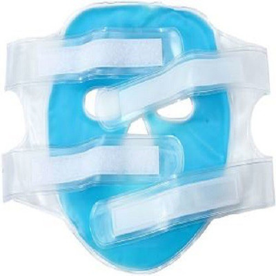 Skylight FM-9099 1 PCS COLD GEL FACE MASK ICE COMPRESS BLUE FULL FACE COOLING MASK  Face Shaping Mask