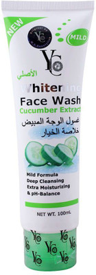 YC WHITENING FACE WASH CUCUMBER EXTRACT  (100 ml) Face Wash(100 ml)