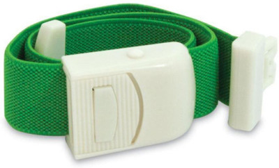 NISCOMED Elastic Arm Tourniquet band with Plastic Buckle (Reusable). Fitness Band(Multicolor, Pack of 2)