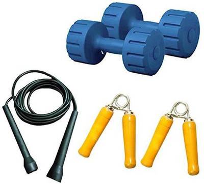 V22 10kg dumbbell set with acessories Gym & Fitness Kit