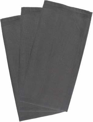 AIRWILL Grey Cotton Kitchen Linen Set(Pack of 3)