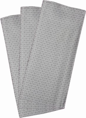 AIRWILL Grey Cotton Kitchen Linen Set(Pack of 3)