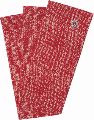 AIRWILL Red Cotton Kitchen Linen Set(Pack of 3)