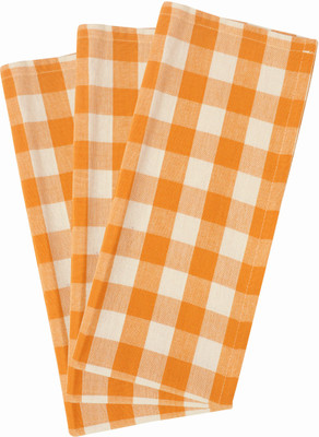 AIRWILL Yellow Cotton Kitchen Linen Set(Pack of 3)