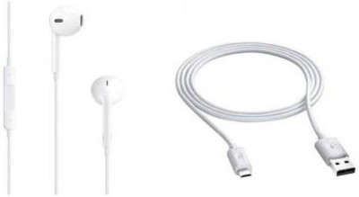 TACHNO TOUCH Headphone Accessory Combo for Samsung Galaxy(White)