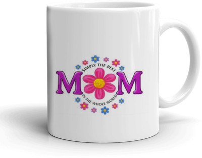 Kesri Gifts Best Mom Theme (Kg-momDay-3918P) Ceramic Coffee Mug(325 ml)