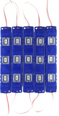 SME 3 LEDs 0.08 m Blue Steady Strip Rice Lights(Pack of 5)