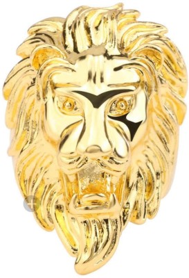 WTW Lion Ring Best Quality Stainless Steel Gold Plated Ring Stainless Steel Gold Plated Ring