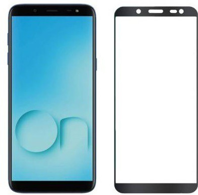 BRENZZ Edge To Edge Tempered Glass for Samsung Galaxy J6(Pack of 1)