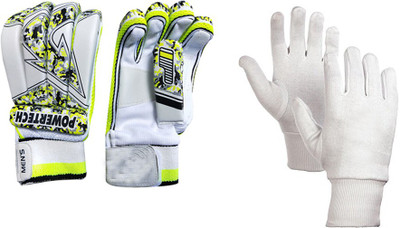 JetFire Batting Gloves Combo With Best Inner Gloves Batting Gloves(Green)