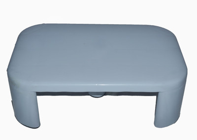 FurnCentral Homeland Strong Plastic Bathroom Stool with Anti Skid Grip Stool(Grey)