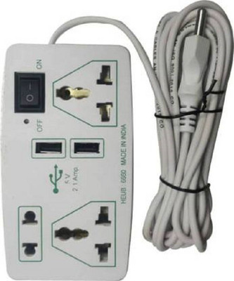 D-DEVOX 01 SOCKET 2.1 Amp 2 USB + 3 Way Electric Spike with Fuse MDR7-KKG=225DF4 Protection Power Extension Board 3 Socket Surge Protector 3 Socket Extension Boards(White, 3.65 m, With USB Port) D-DEVOX 01 SOCKET 2.1 Amp 2 USB + 3 Way Electric Spike with Fuse MDR7-KKG=225DF4 Protection Power Extension Board 3 Socket Surge Protector 3 Socket Extension Boards(White, 3.65 m, With USB Port)