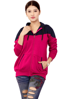 BAILEY SELLS Full Sleeve Color Block Women Sweatshirt