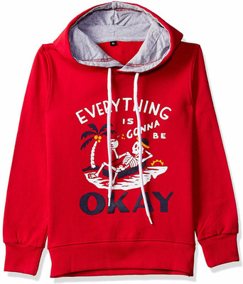 FAZZA Full Sleeve Graphic Print Boys Sweatshirt