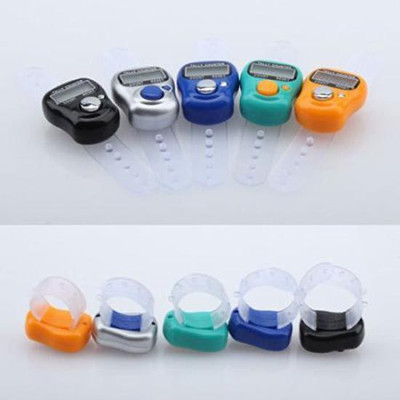 PAVITRA ENTERPRISE Hand Finger Digital Electronic Tally Counters Digital Tally Counter(Multicolor Pack of 5)