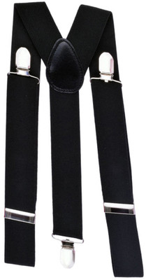 LOOPA Y- Back Suspenders for Men(Black)