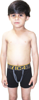 IC4 Brief For Boys(Black Pack of 1)