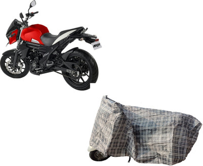 COVERPLANET Two Wheeler Cover for Mahindra(Mojo, Grey)