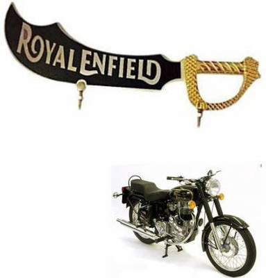 KOHLI BULLET ACCESSORIES Emblem for Bike(Gold)