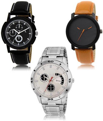FERRIZZO New latest Designer Combo of 3 Analog Watch  - For Men