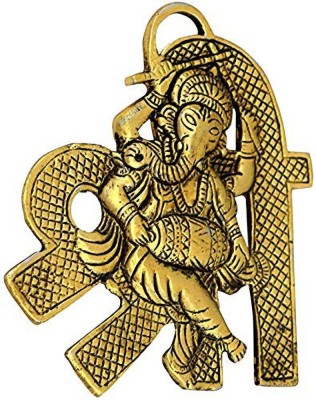 Shree Poojan Shri Ganesha Wall Hanging & Door.(Aluminum) Aluminium Yantra(Pack of 1)