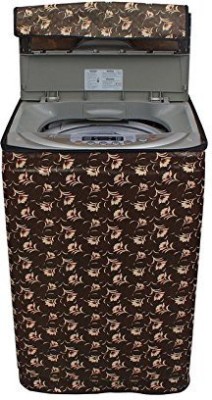 KingMatters Top Loading Washing Machine Cover(Black, Brown)