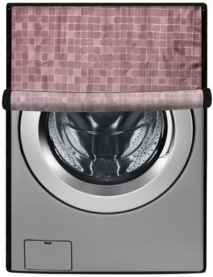 The Furnishing Tree Front Loading Washing Machine  Cover(Width: 60.96 cm, Coffee)