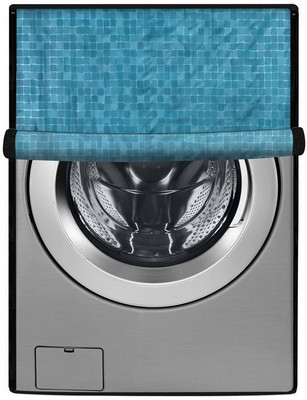 The Furnishing Tree Front Loading Washing Machine  Cover(Width: 66.04 cm, Turquoise)