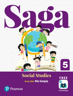 Active Teach Saga: Social Studies Book for CBSE Class 5(English, Paperback, Nita Ganguly)