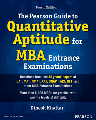Quantitative Apt for MBA Entrance 4th  Edition(English, Paperback, Khattar Dinesh)