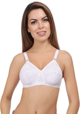 Eve's Beauty Full Coverage Women Full Coverage Non Padded Bra(White)