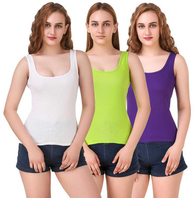 ZOLDY Women Camisole(Pack of 3)