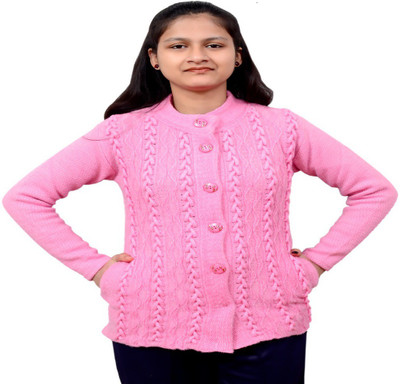 New Vastra Lok Women Button Solid Cardigan