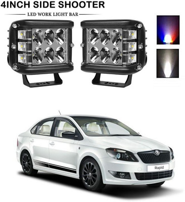 PRTEK LED Fog Lamp Unit for Skoda Rapid