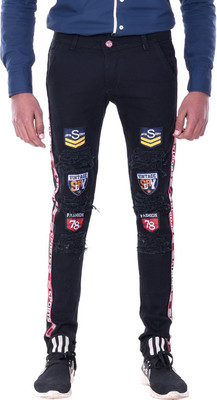 royal prince Slim Men Black Jeans