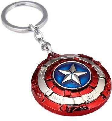 Bal samrat Superhero Key Chain Captain America Shield Keyrings & Keychains Key Chain Key Chain