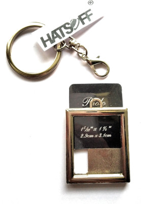 Hats Off Photo Frame Key Chain Metal Key ring Key Chain
